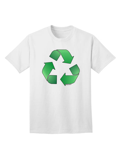 Sustainable Adult T-Shirt in Recycle Green by TooLoud-Mens T-shirts-TooLoud-White-Small-Davson Sales