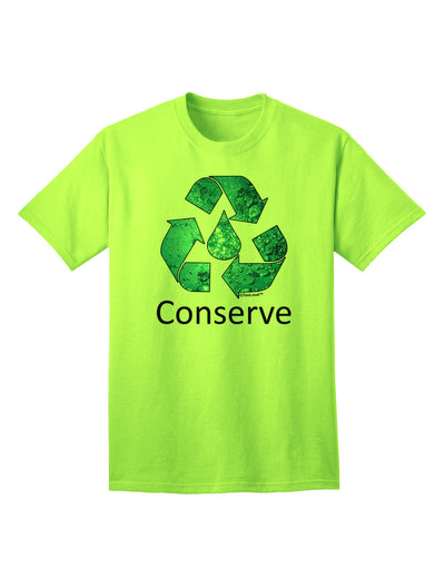 Sustainable Water Conservation Adult T-Shirt by TooLoud-Mens T-shirts-TooLoud-Neon-Green-Small-Davson Sales