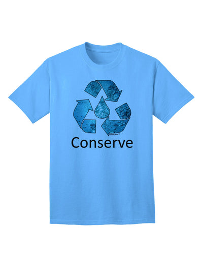 Sustainable Water Conservation Adult T-Shirt by TooLoud-Mens T-shirts-TooLoud-Aquatic-Blue-Small-Davson Sales