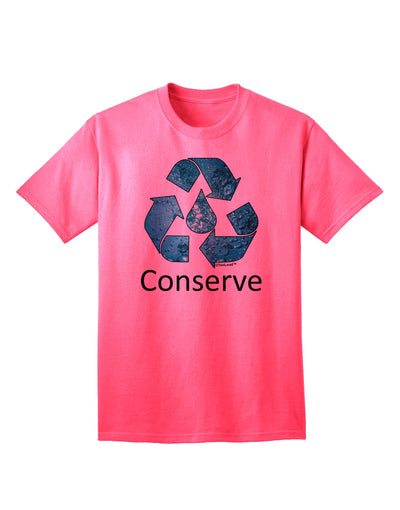 Sustainable Water Conservation Adult T-Shirt by TooLoud-Mens T-shirts-TooLoud-Neon-Pink-Small-Davson Sales