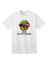 Plant Based Adult T-Shirt White 4XL Tooloud