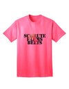 Sustainable and Stylish Schrute Farms Beets Adult T-Shirt by TooLoud-Mens T-shirts-TooLoud-Neon-Pink-Small-Davson Sales