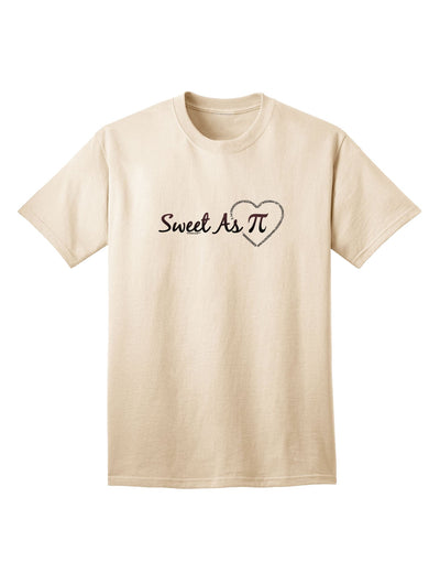 Sweet As Pi Adult T-Shirt-unisex t-shirt-TooLoud-Natural-Small-Davson Sales