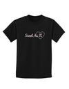 Sweet As Pi Childrens Dark T-Shirt-Childrens T-Shirt-TooLoud-Black-X-Small-Davson Sales