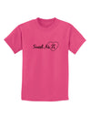 Sweet As Pi Childrens T-Shirt-Childrens T-Shirt-TooLoud-Sangria-X-Small-Davson Sales