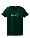 Sweet As Pi Womens Dark T-Shirt-TooLoud-Forest-Green-Small-Davson Sales