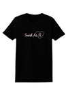 Sweet As Pi Womens Dark T-Shirt-TooLoud-Black-X-Small-Davson Sales