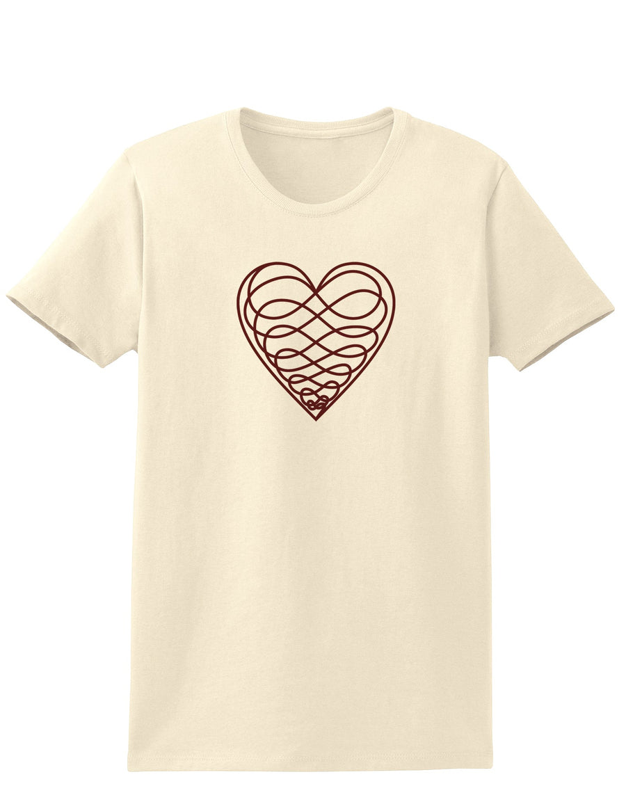 Sweet Heart Adult Womens T-Shirt-TooLoud-Pale Pink-XX-Large-Davson Sales