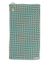 Swimming Fish Optical Illusion Micro Terry Gromet Golf Towel 15 x 22 Inch All Over Print-Golf Towel-TooLoud-White-Davson Sales