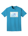 Swordfish Watercolor Adult Dark T-Shirt-Mens T-Shirt-TooLoud-Turquoise-Small-Davson Sales