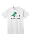 T-Rex Family Devoured - Vibrant Adult T-Shirt in Various Colors by TooLoud-Mens T-shirts-TooLoud-White-Small-Davson Sales