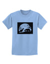 T-Rex and Triceratops Silhouettes Design Childrens T-Shirt by TooLoud-Childrens T-Shirt-TooLoud-Light-Blue-X-Small-Davson Sales