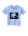 T-Rex and Triceratops Silhouettes Design Toddler T-Shirt by TooLoud-Toddler T-Shirt-TooLoud-Aquatic-Blue-2T-Davson Sales