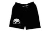 T-Rex and Triceratops Silhouettes Design Adult Lounge Shorts - Red or Black by TooLoud