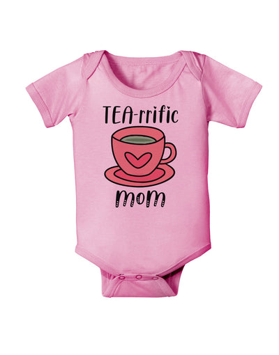 TEA-RRIFIC Mom Baby Romper Bodysuit-Baby Romper-TooLoud-Pink-06-Months-Davson Sales