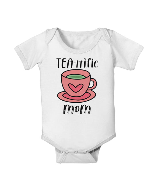 TEA-RRIFIC Mom Baby Romper Bodysuit-Baby Romper-TooLoud-White-06-Months-Davson Sales
