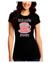 TEA-RRIFIC Mom Juniors Petite T-Shirt-Womens T-Shirt-TooLoud-Black-Juniors Fitted Small-Davson Sales