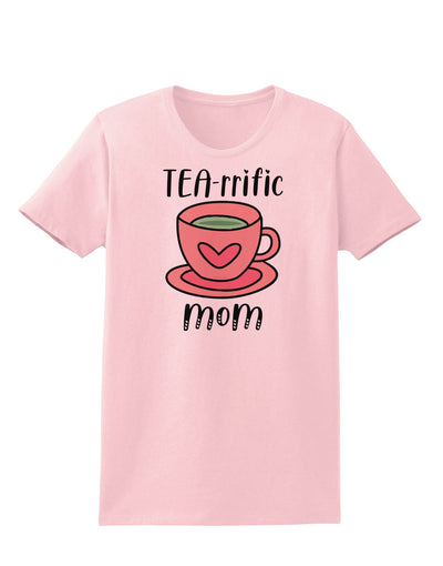 TEA-RRIFIC Mom Womens T-Shirt-Womens T-Shirt-TooLoud-PalePink-X-Small-Davson Sales