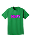 THOT Artistic Text Adult Dark T-Shirt-Mens T-Shirt-TooLoud-Kelly-Green-Small-Davson Sales