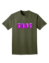 THOT Artistic Text Adult Dark T-Shirt-Mens T-Shirt-TooLoud-Military-Green-Small-Davson Sales