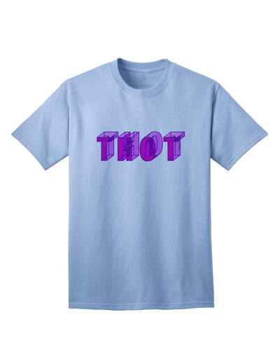 THOT Artistic Text - Premium Adult T-Shirt Collection-Mens T-shirts-TooLoud-Light-Blue-Small-Davson Sales