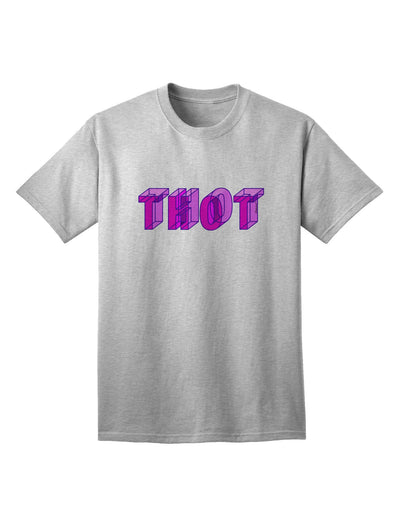 THOT Artistic Text - Premium Adult T-Shirt Collection-Mens T-shirts-TooLoud-AshGray-Small-Davson Sales