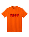 THOT Artistic Text - Premium Adult T-Shirt Collection-Mens T-shirts-TooLoud-Orange-Small-Davson Sales