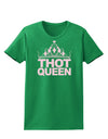 THOT Queen Womens Dark T-Shirt-TooLoud-Kelly-Green-X-Small-Davson Sales