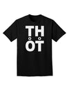 THOT Too Hot Adult Dark T-Shirt-Mens T-Shirt-TooLoud-Black-Small-Davson Sales