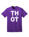 THOT Too Hot Adult Dark T-Shirt-Mens T-Shirt-TooLoud-Purple-Small-Davson Sales