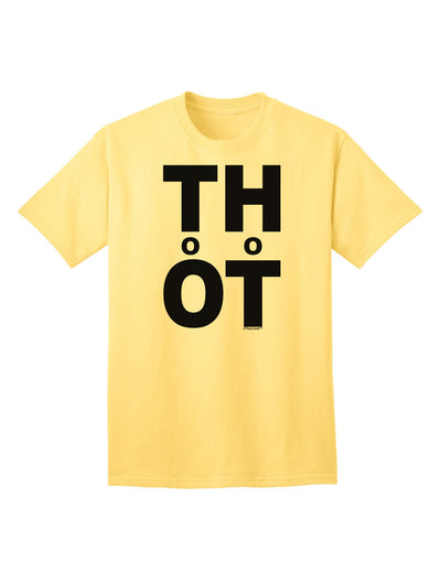 THOT Too Hot - Premium Adult T-Shirt Collection-Mens T-shirts-TooLoud-Yellow-Small-Davson Sales