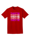 THOTTIE Adult Dark T-Shirt-Mens T-Shirt-TooLoud-Red-Small-Davson Sales