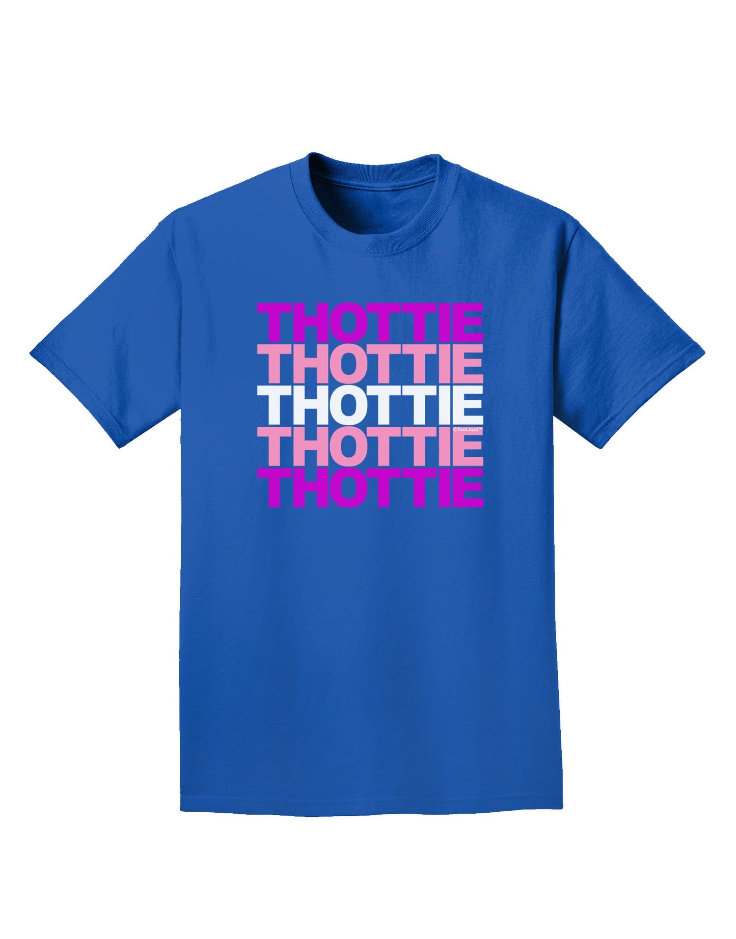 THOTTIE Adult Dark T-Shirt-Mens T-Shirt-TooLoud-Royal-Blue-Small-Davson Sales