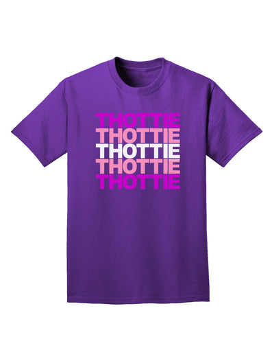 THOTTIE Adult Dark T-Shirt-Mens T-Shirt-TooLoud-Purple-Small-Davson Sales