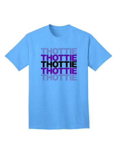 THOTTIE Premium Adult T-Shirt Collection - Elegance Meets Comfort-Mens T-shirts-TooLoud-Aquatic-Blue-Small-Davson Sales