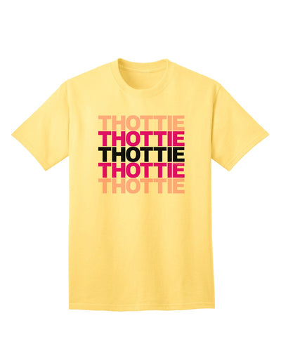 THOTTIE Premium Adult T-Shirt Collection - Elegance Meets Comfort-Mens T-shirts-TooLoud-Yellow-Small-Davson Sales