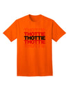 THOTTIE Premium Adult T-Shirt Collection - Elegance Meets Comfort-Mens T-shirts-TooLoud-Orange-Small-Davson Sales