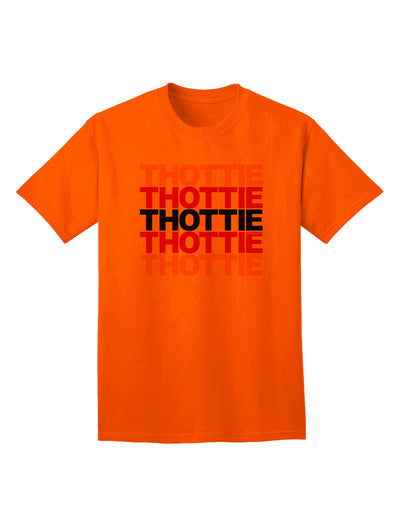 THOTTIE Premium Adult T-Shirt Collection - Elegance Meets Comfort-Mens T-shirts-TooLoud-Orange-Small-Davson Sales