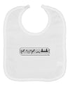 Table Flip Text Bubble Baby Bib