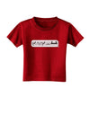 Table Flip Text Bubble Toddler T-Shirt Dark-Toddler T-Shirt-TooLoud-Red-2T-Davson Sales