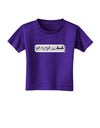 Table Flip Text Bubble Toddler T-Shirt Dark-Toddler T-Shirt-TooLoud-Purple-2T-Davson Sales