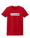 Table Flip Text Bubble Womens Dark T-Shirt-TooLoud-Red-X-Small-Davson Sales