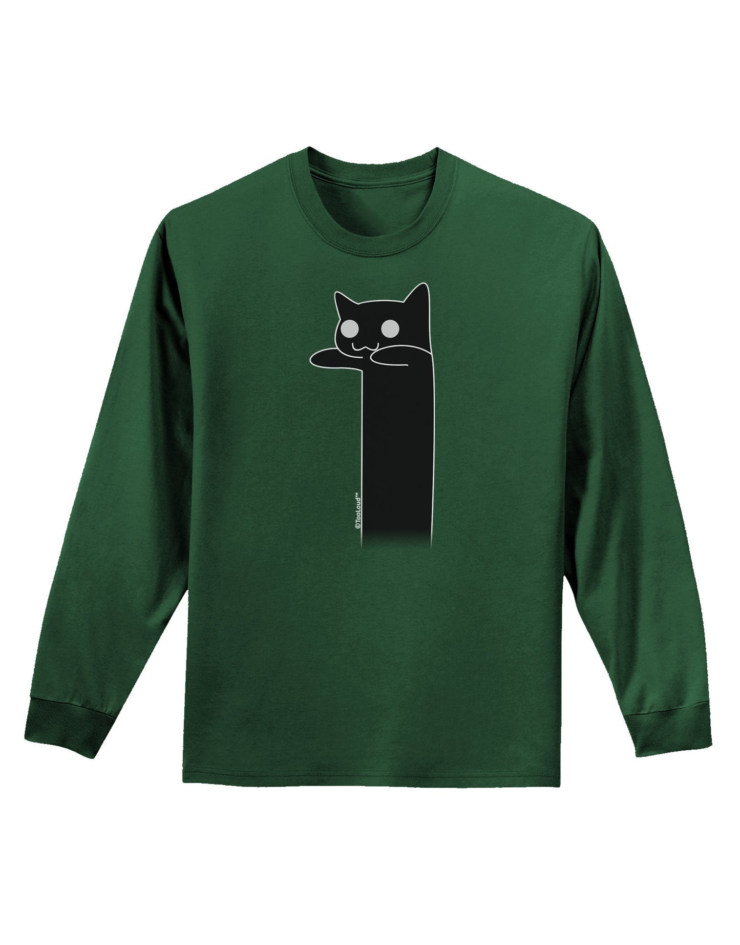 Tacgnol - Internet Humor Adult Long Sleeve Dark T-Shirt by TooLoud-TooLoud-Dark-Green-Small-Davson Sales
