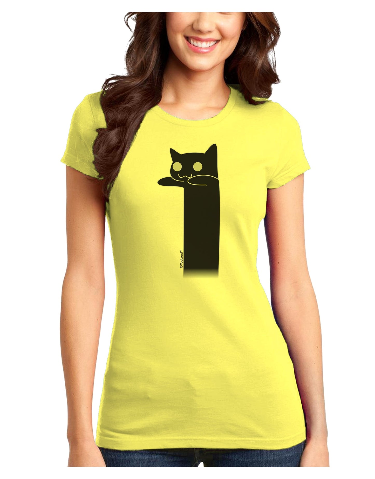 Tacgnol - Internet Humor Juniors T-Shirt by TooLoud-Womens Juniors T-Shirt-TooLoud-Yellow-Juniors Fitted X-Small-Davson Sales