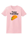 Taco Tuesday Design Womens T-Shirt by TooLoud-Womens T-Shirt-TooLoud-PalePink-X-Small-Davson Sales