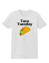 Taco Tuesday Design Womens T-Shirt by TooLoud-Womens T-Shirt-TooLoud-White-X-Small-Davson Sales