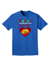 Tacos Are the Way To My Heart Adult Dark T-Shirt-Mens T-Shirt-TooLoud-Royal-Blue-Small-Davson Sales