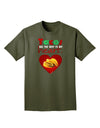 Tacos Are the Way To My Heart Adult Dark T-Shirt-Mens T-Shirt-TooLoud-Military-Green-Small-Davson Sales