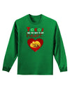 Tacos Are the Way To My Heart Adult Long Sleeve Dark T-Shirt-TooLoud-Kelly-Green-Small-Davson Sales