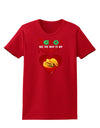 Tacos Are the Way To My Heart Womens Dark T-Shirt-TooLoud-Red-X-Small-Davson Sales